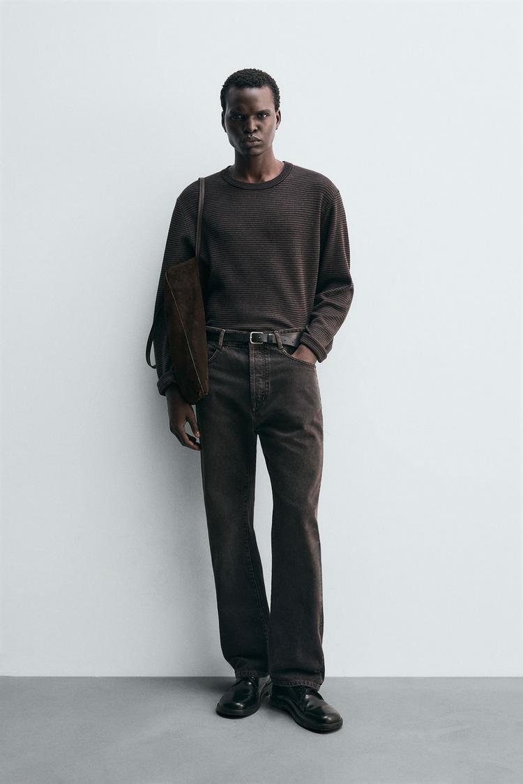 JACQUARD TRUI MET STREPEN