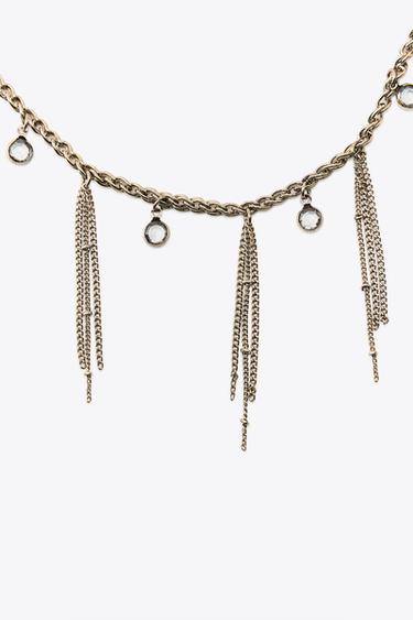 PACK OF 2 NECKLACES WITH SHELL CHARMS - Golden by Zara - Image 4