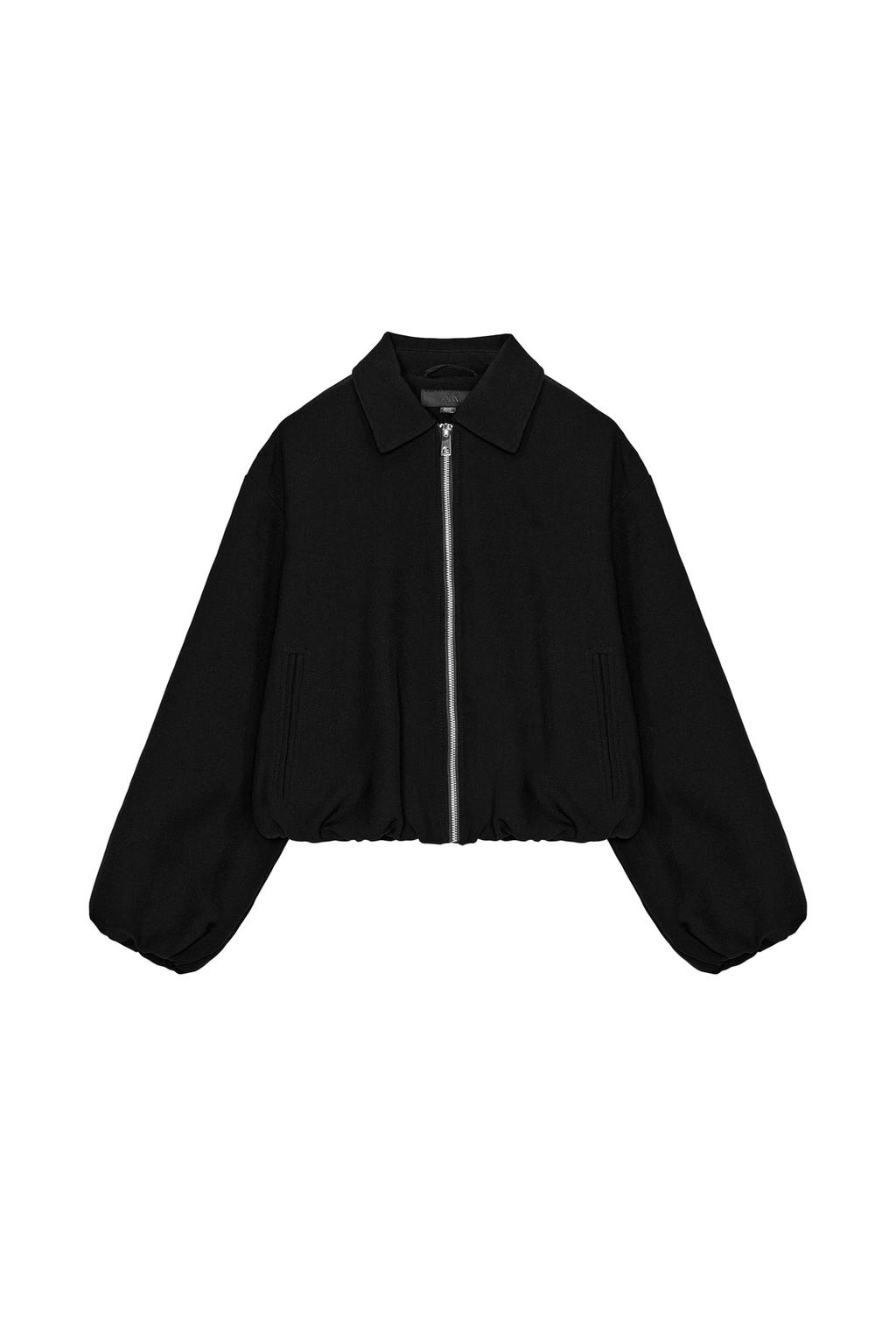 PUFF SLEEVE ZIP JACKET - image 3