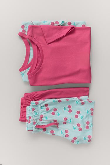1 1/2-6 YEARS/ TWO-PACK OF PRINTED PYJAMAS - Pink by Zara
