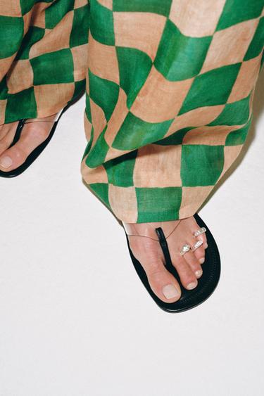 PACK OF 3 ORGANIC TOE RINGS - Silver by Zara