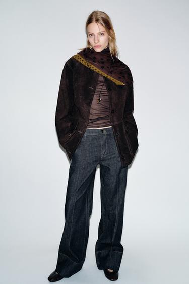 PANTALÓN Z1975 BOOTCUT DENIM - Azul de Zara