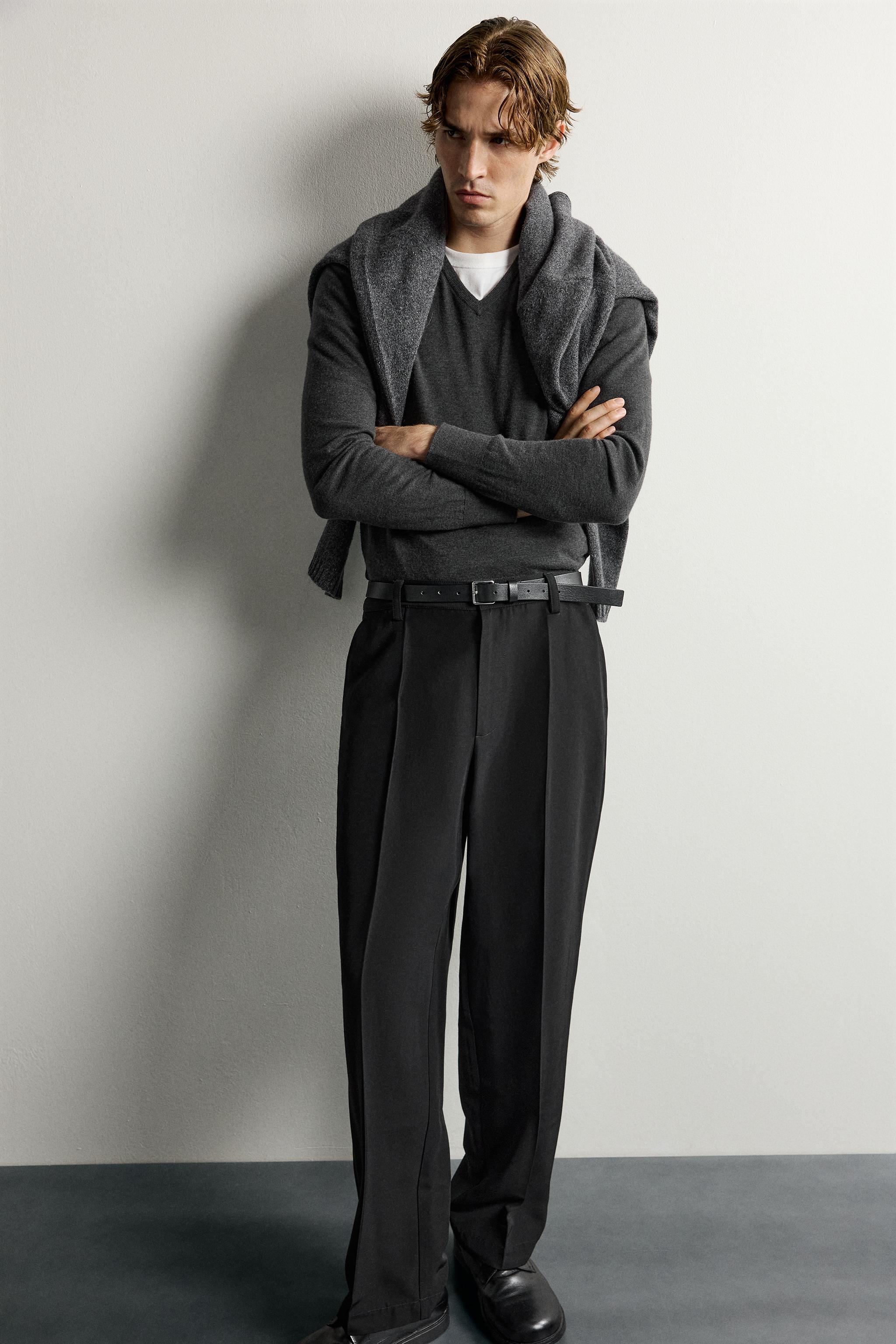 STRAIGHT FIT PANTS