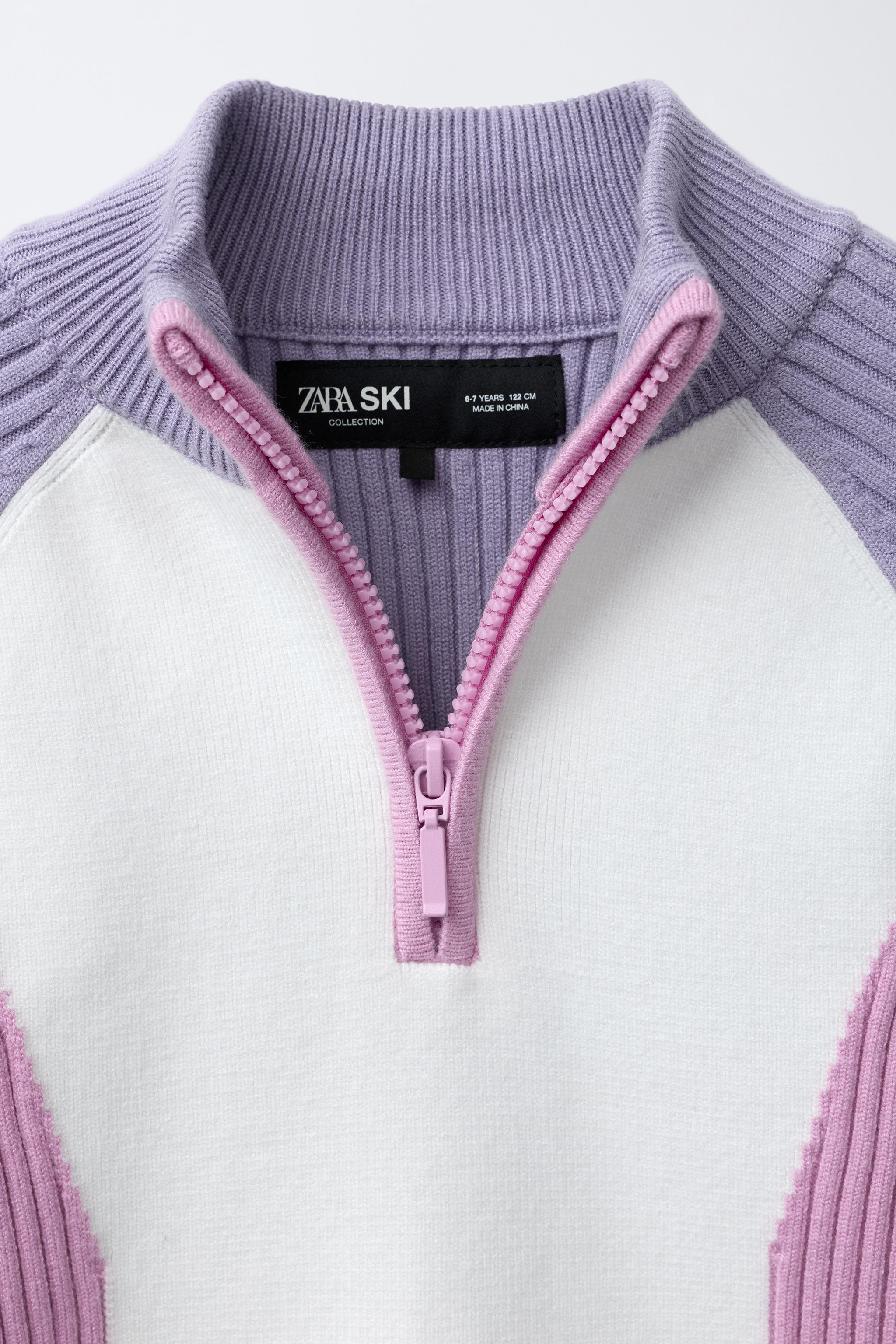 PULL EN MAILLE COLOR BLOCK COLLECTION SKI