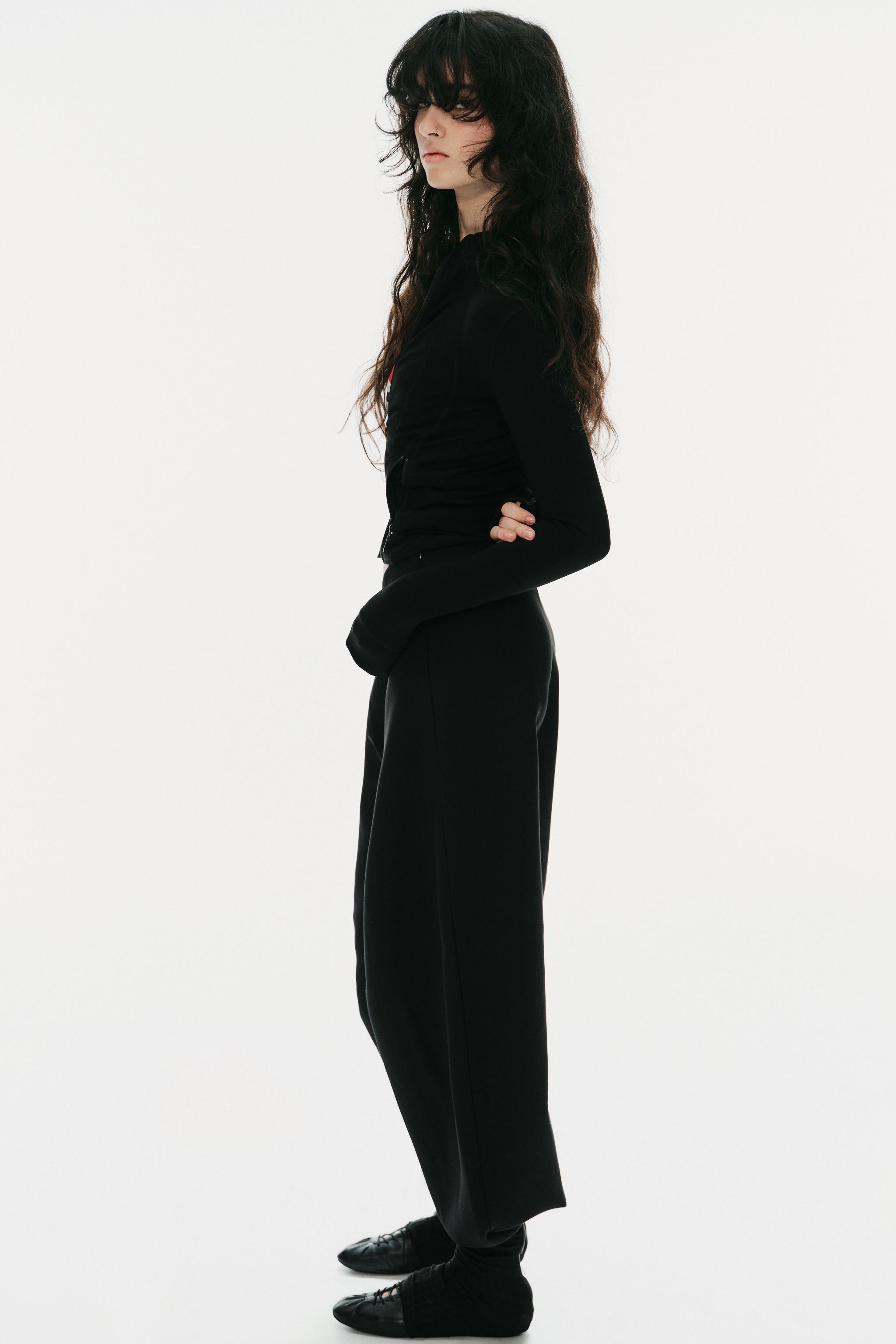 PANTALON BALLOON TAILLE HAUTE