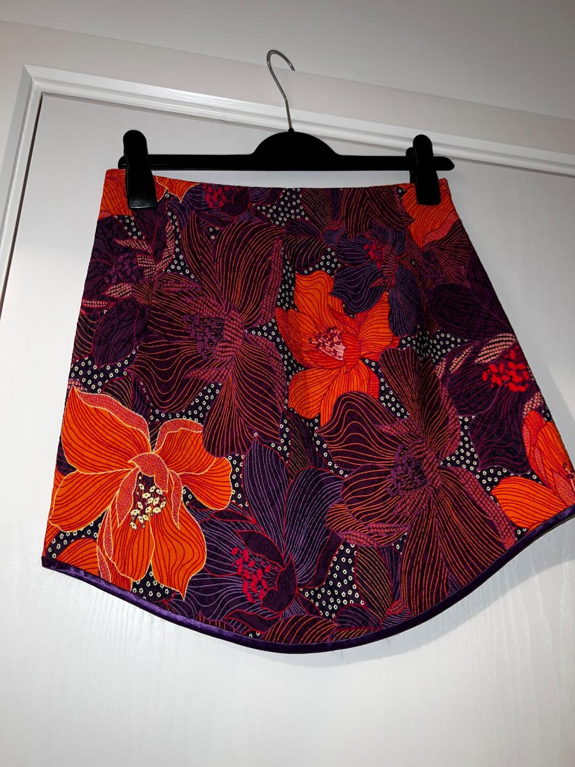 SHORT JACQUARD SKIRT - Image 4
