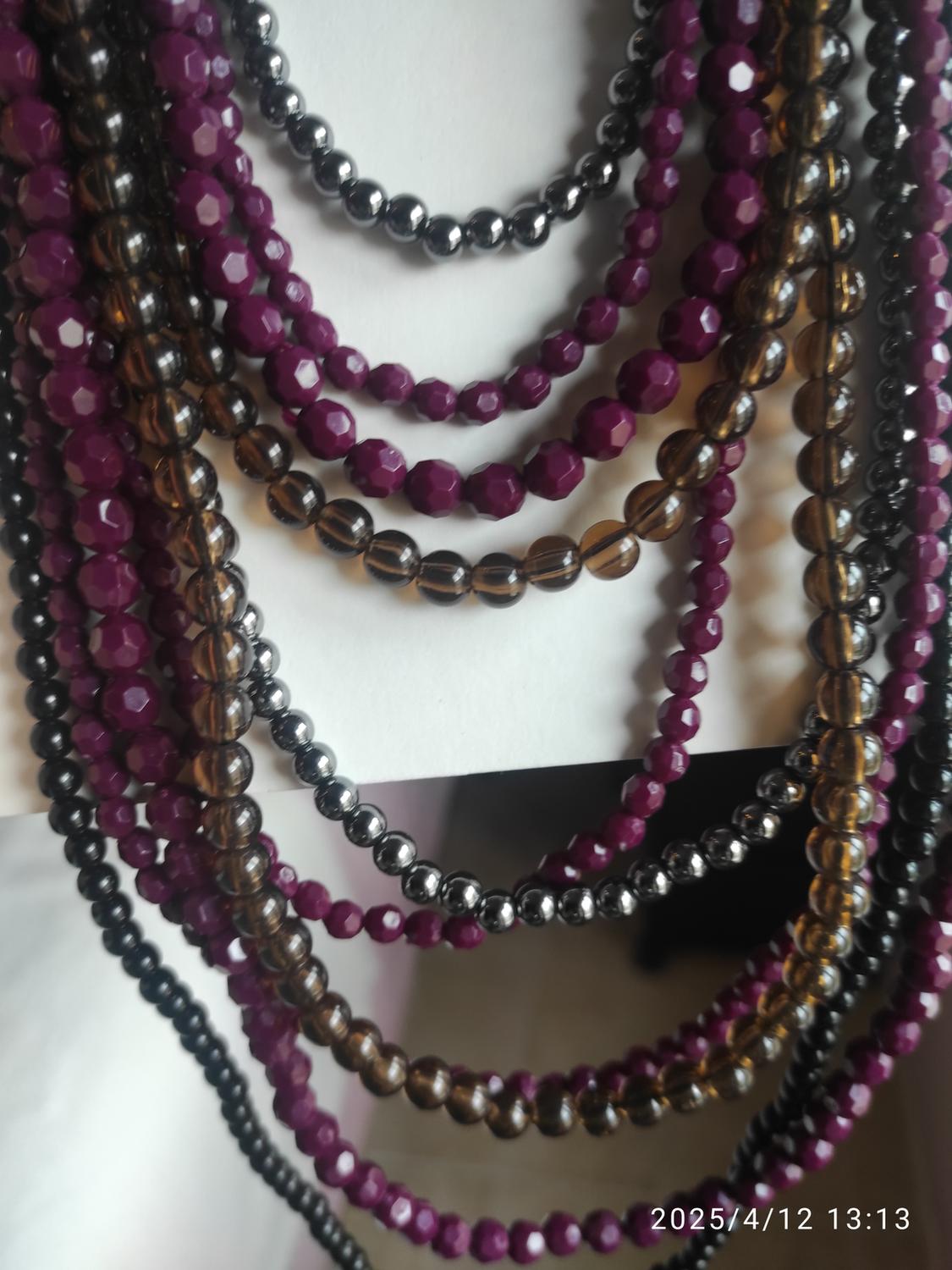 BEADED WATERFALL NECKLACE - Image 5