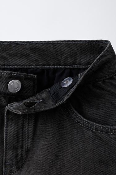 JUPE EN DENIM - Bleu marine de Zara - Image 2