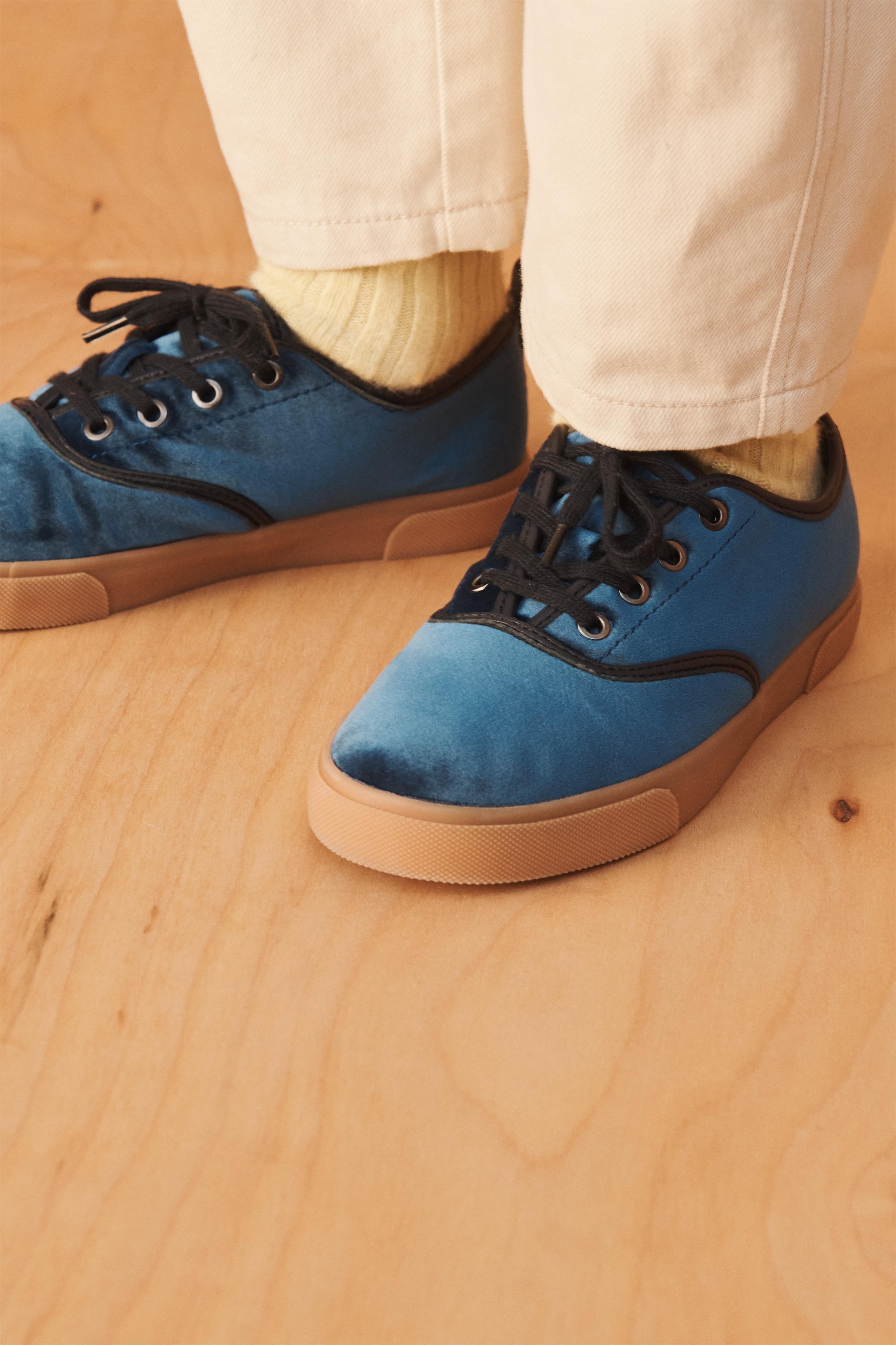 LIMITED EDITION VELVET SNEAKERS