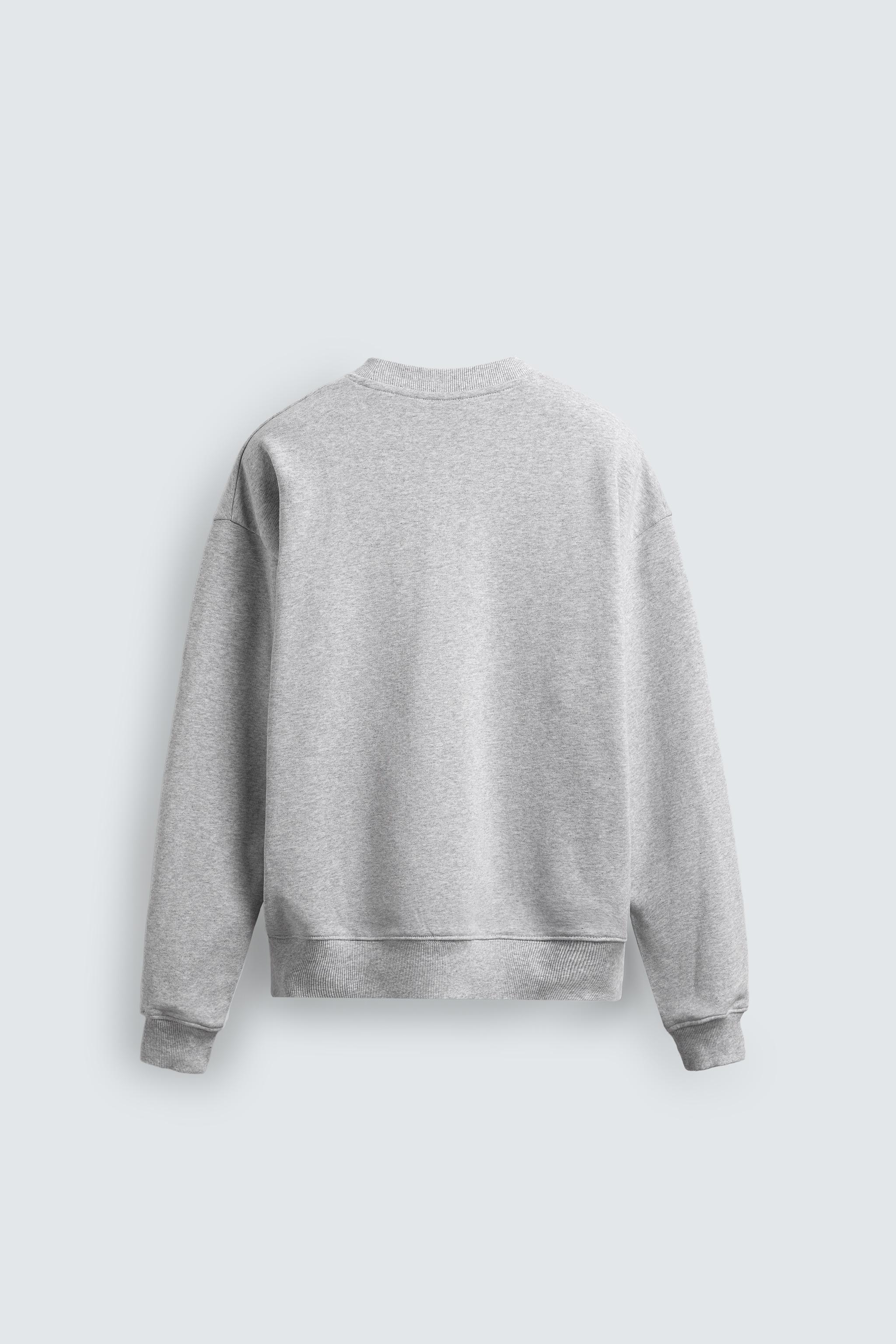 SWEAT COL ROND REGULAR FIT