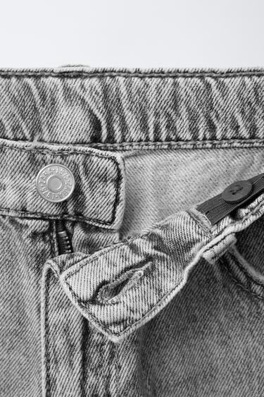 RELAXED BAGGY JEANS - Mid-grey by Zara - Image 2