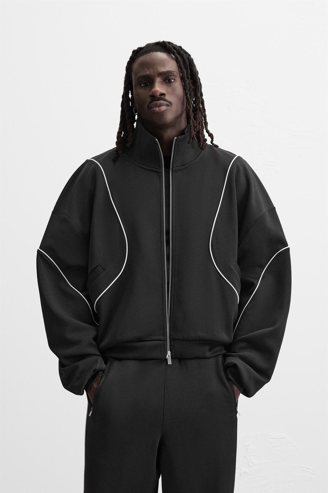 CONTRAST TECHNICAL JACKET