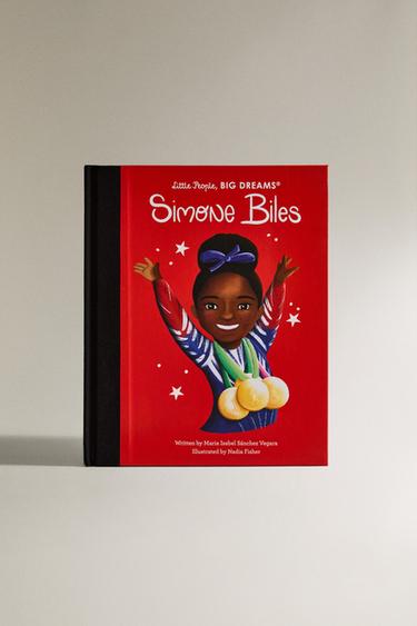 KIDS' BOOK. SIMONE BILES (ENGLISH) - Multicoloured by Zara