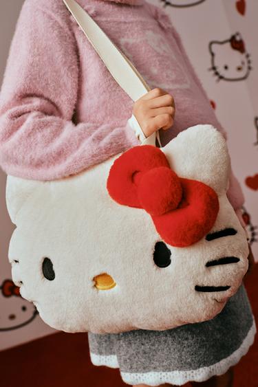 HELLO KITTY © SANRIO TOTE BAG - Ecru White by Zara