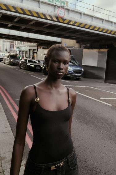 BODY ACCESSOIRE EN POLYAMIDE - Noir de Zara - Image 2