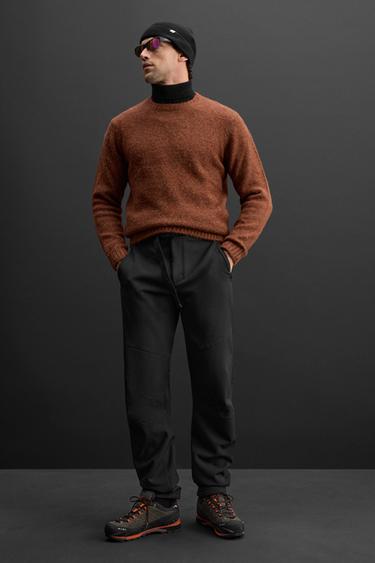 TECHNICAL TROUSERS WITH BELT - Black by Zara - Image 5