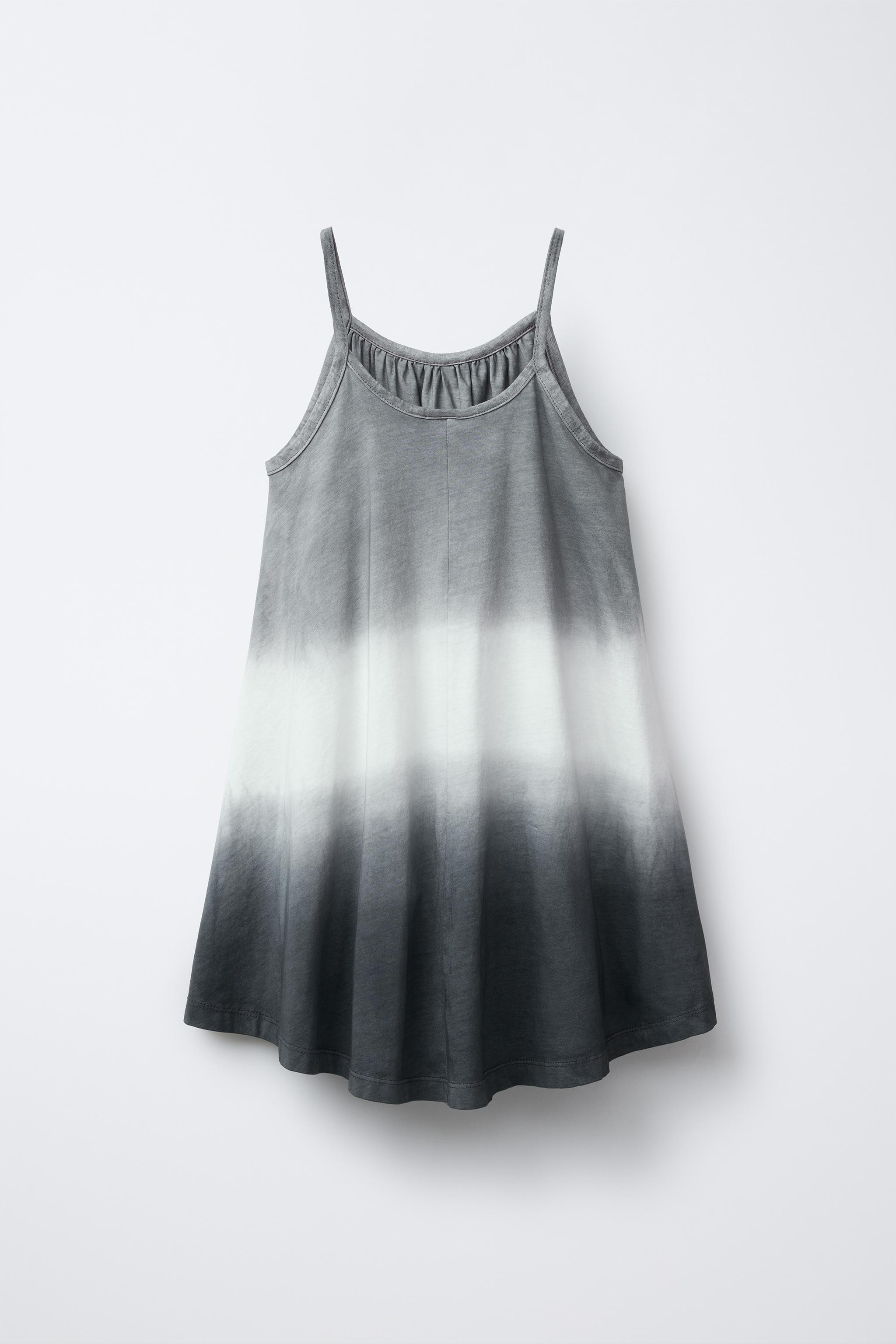 ZARA タイダイ柄アイレットワンピース 3897/098 タイダイ柄アイレットワンピース - マルチカラ― | ZARA Japan / 日本