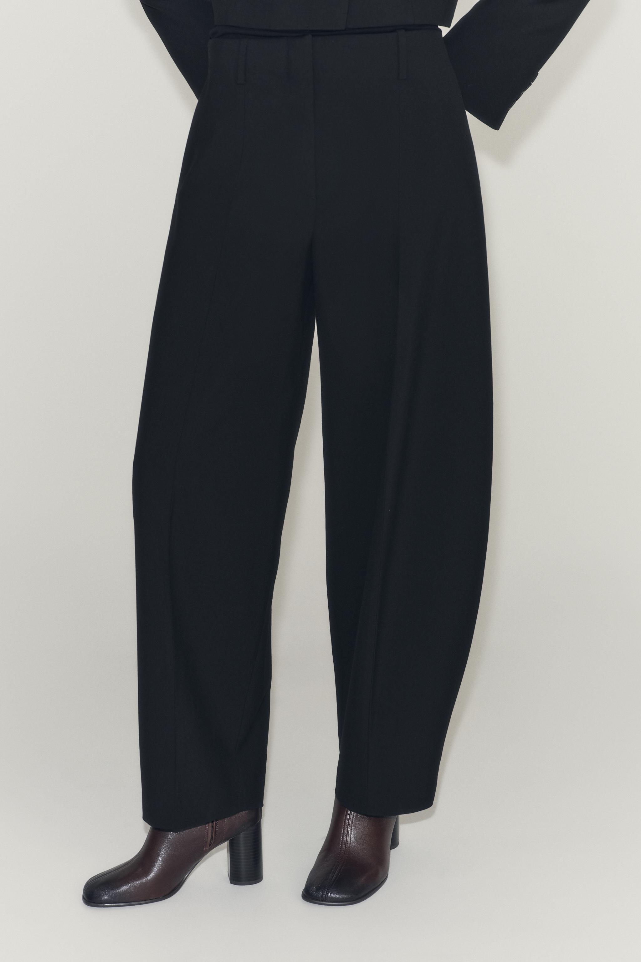 Женские брюки Zara ZW COLLECTION BALLOON PANTS — фото 3