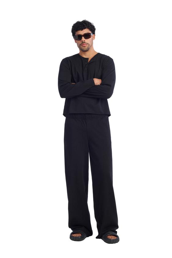 RELAXED FIT JOGGERS - Black by Zara - Image 0
