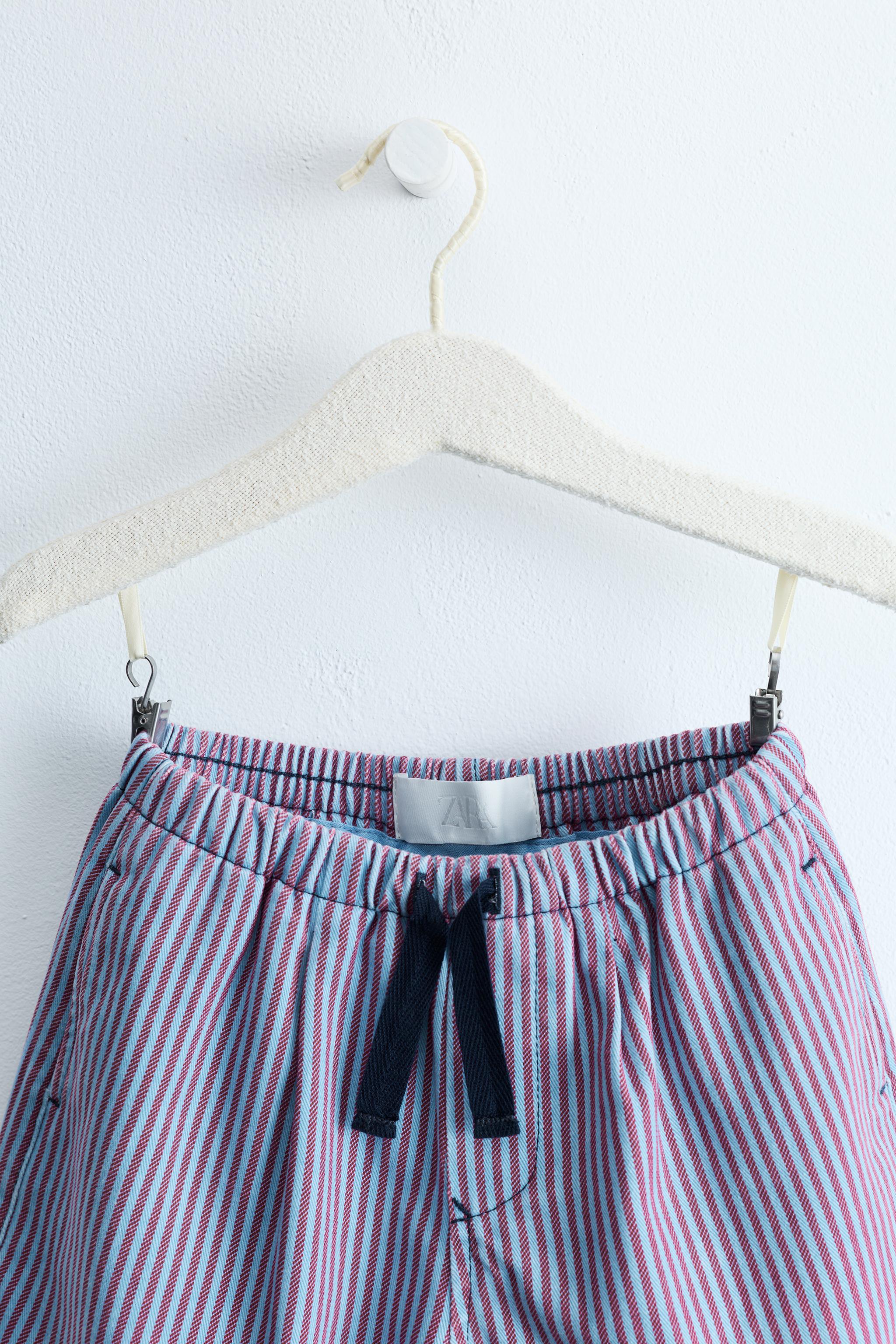 ZARA TIMELESS - STRIPED BALLOON PANTS