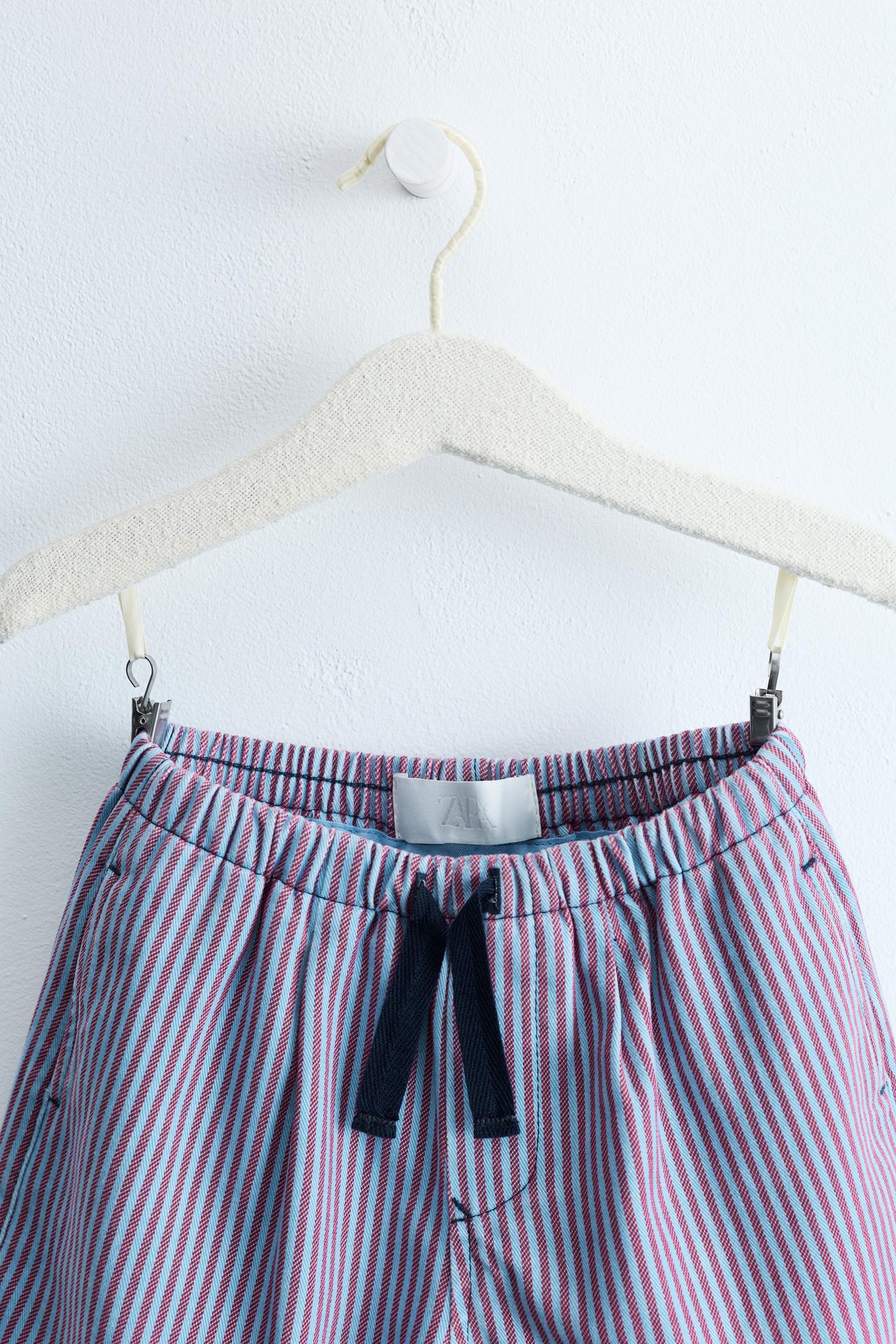 Детские брюки Zara Timeless - Striped Balloon, цвет: Полосатый — фото 4