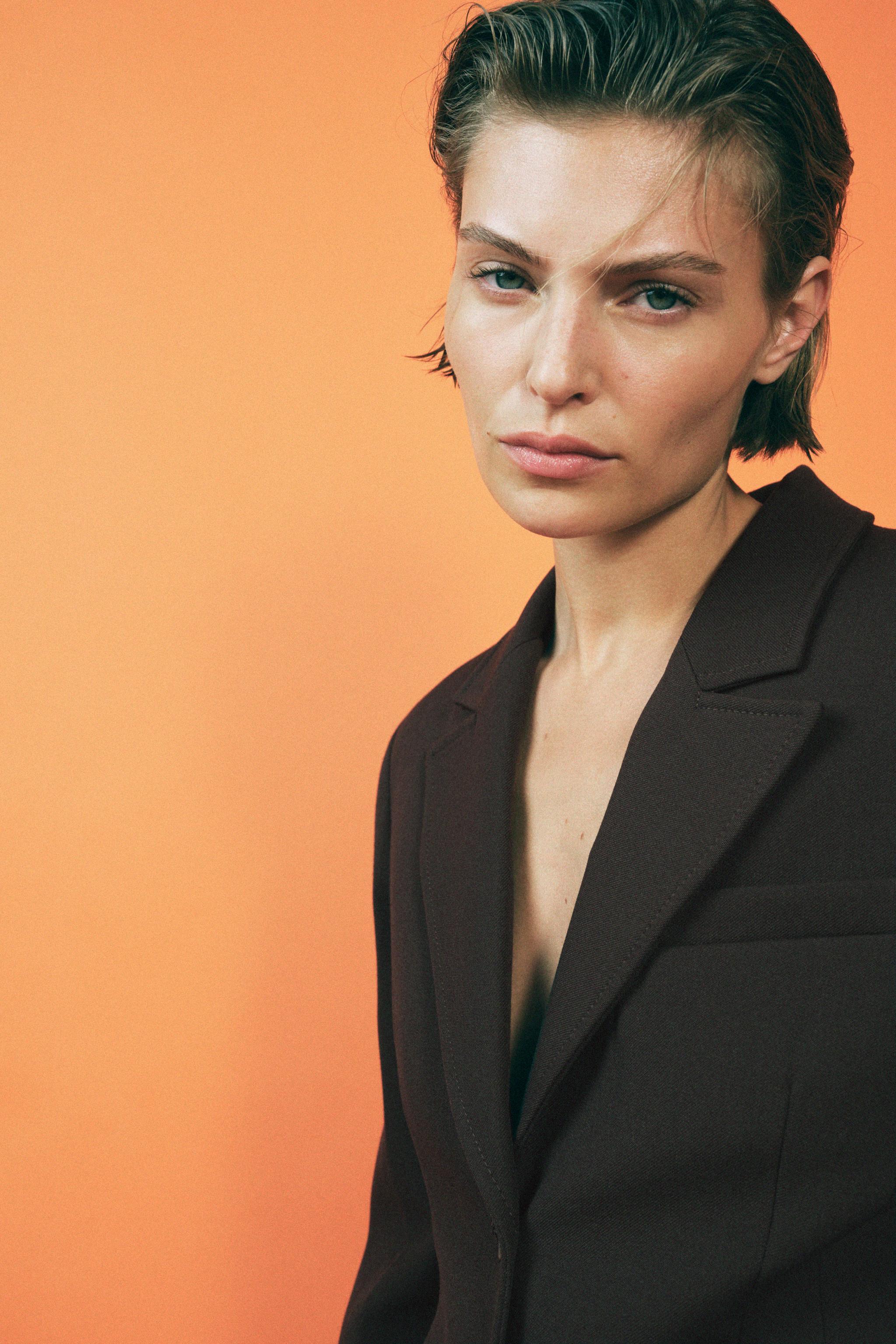 ZARA zw collection ペプラムブレザー テーラードジャケット