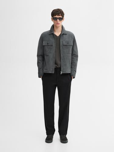 Zara Short suede leather jacket - 456 - Image 0