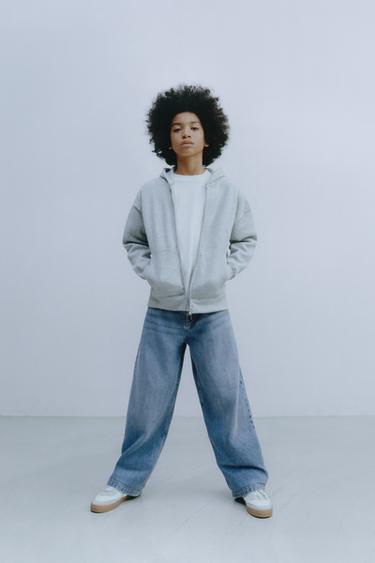 JEANS RELAXED BAGGY - Azul de Zara