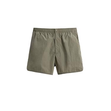 Zara TECHNICAL SHORTS - Gray green