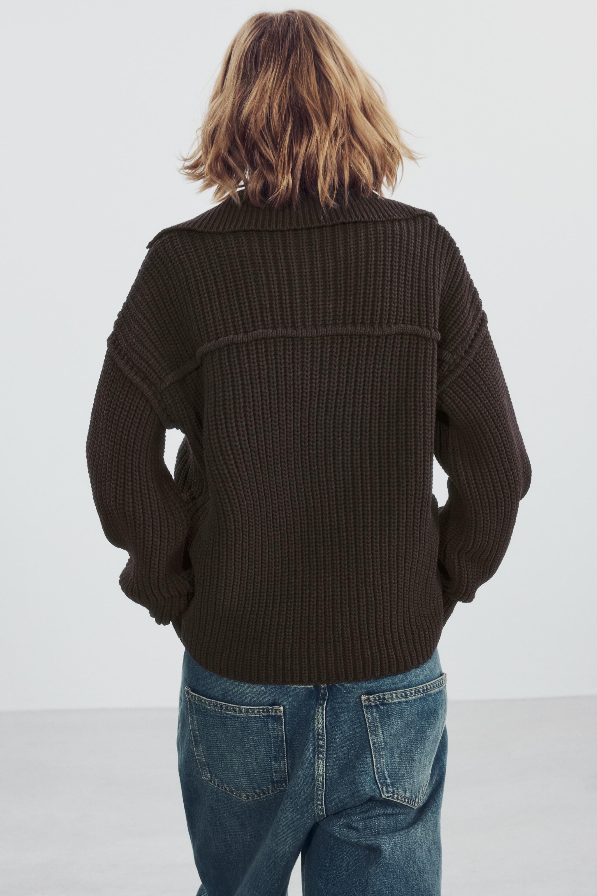 KNIT POLO JUMPER