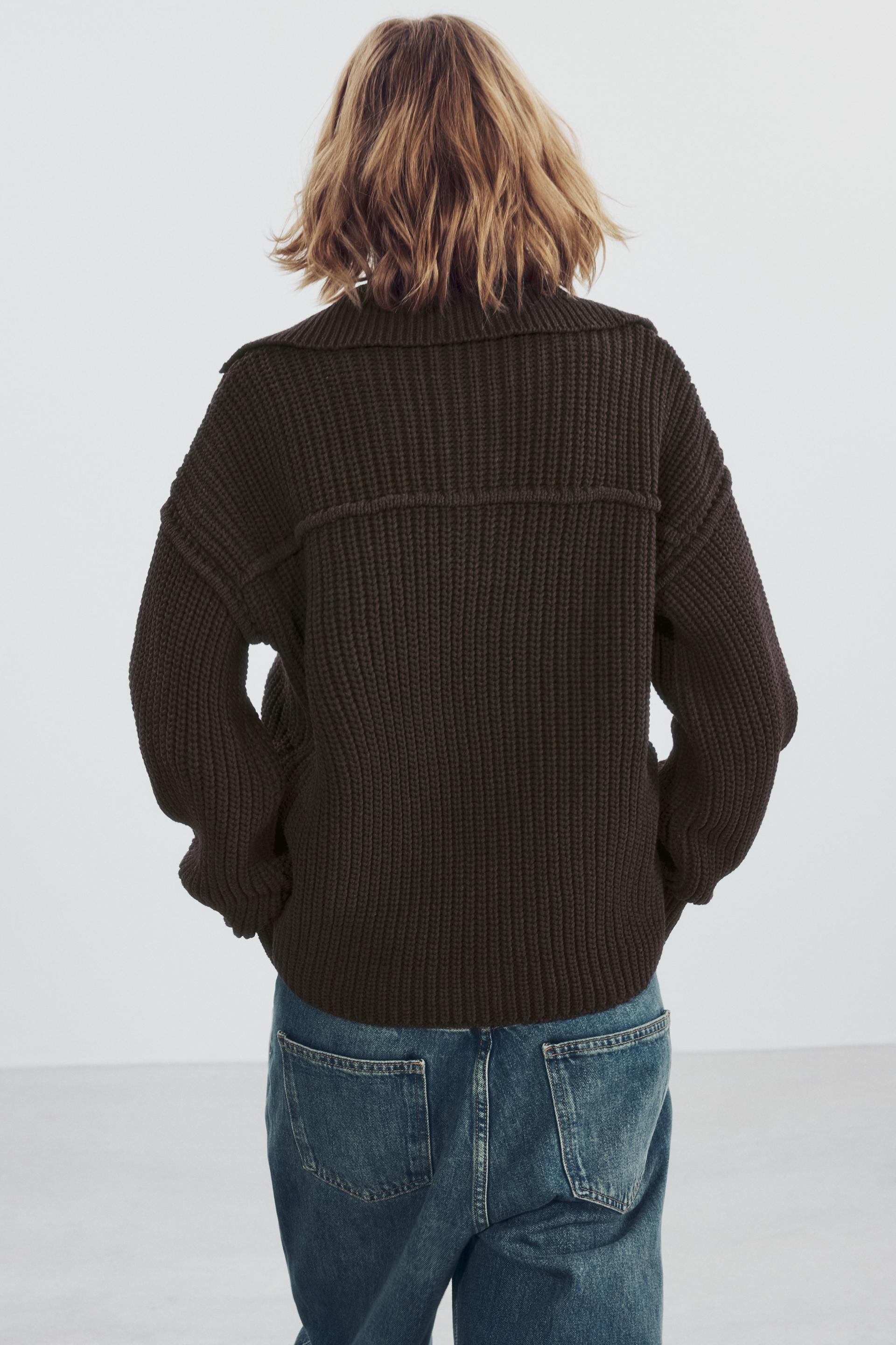 KNIT POLO SWEATER thumbnail 3
