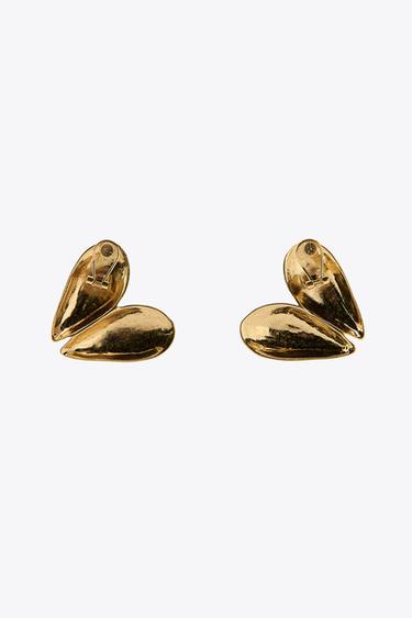 MUSSEL EARRINGS - Golden by Zara - Image 3