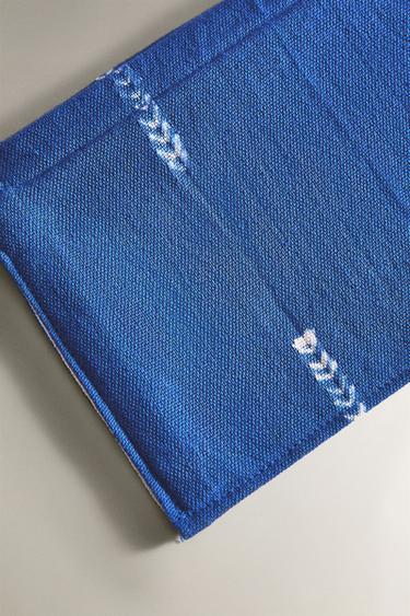 COTTON WASH BAG X TENSIRA - Blue by Zara - Image 2