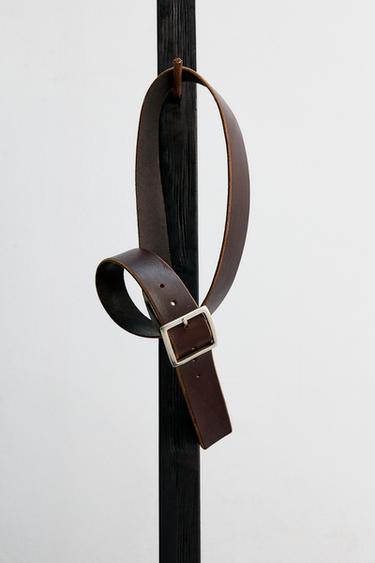 LIMITED EDITION LEATHER BELT - Brown by Zara - Image 2