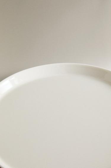 PORCELAIN DESSERT PLATE - White by Zara - Image 4