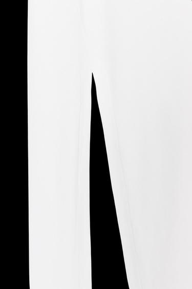 GEWASCHENES MIDIKLEID - Weiß von Zara