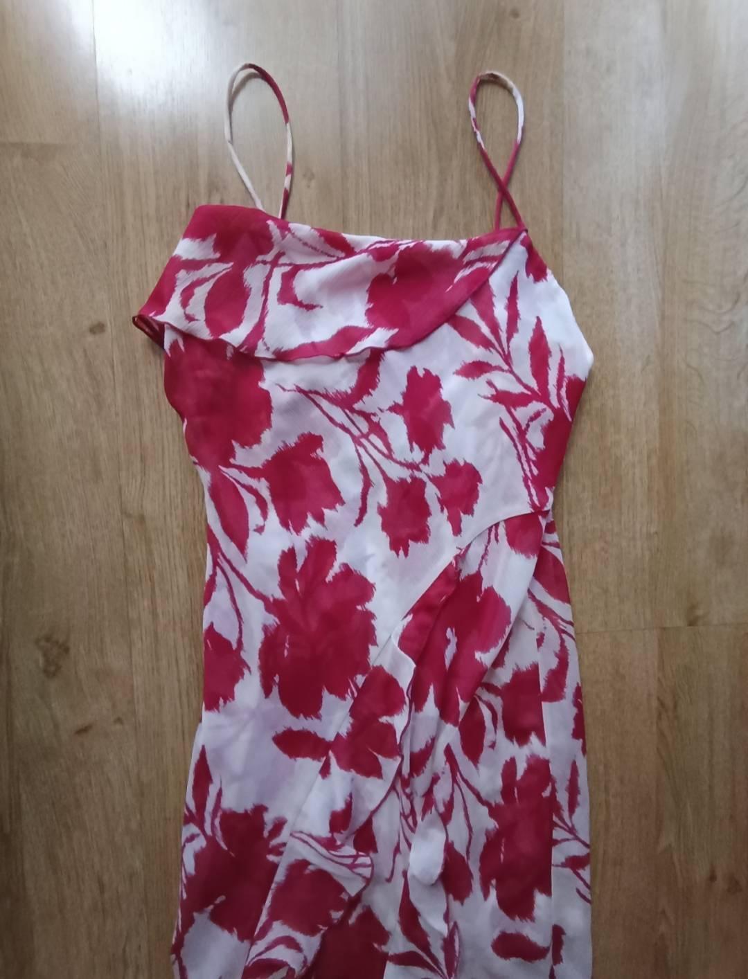 PRINTED MIDI CAMISOLE DRESS - Image 2