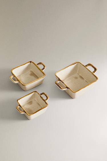 MINI OVEN SERVING DISH - Cream by Zara - Image 1