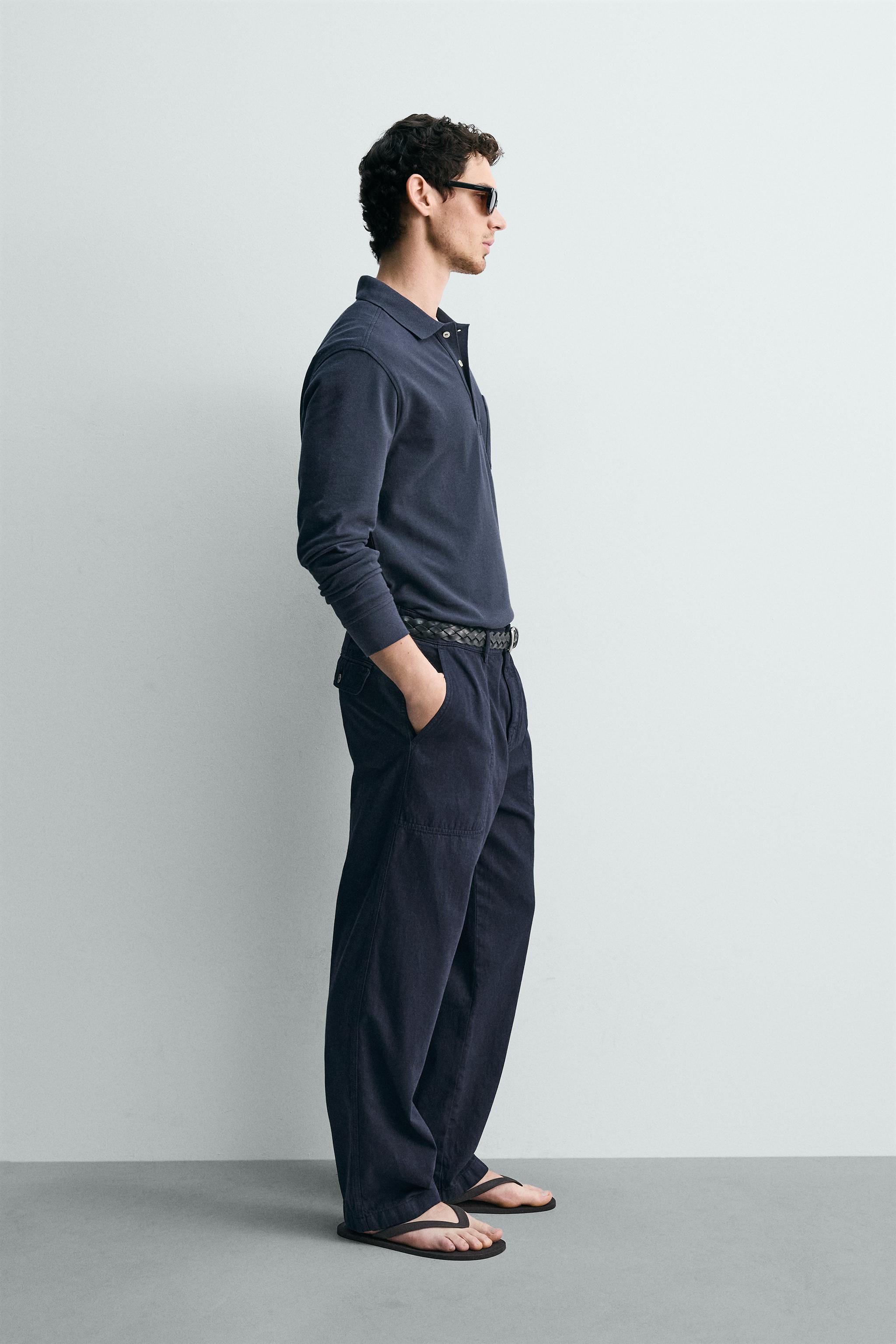 REGULAR FIT PIQUÉ POLO WITH POCKET