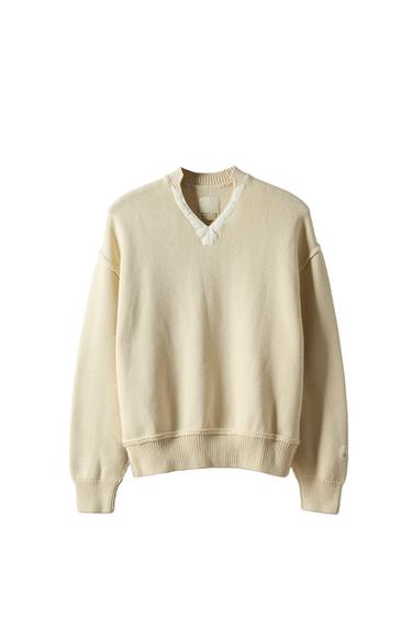 V-NECK SWEATER X SR_A