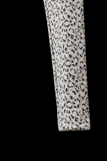 ANIMAL PRINT SPORTY LEGGINGS - Brown by Zara