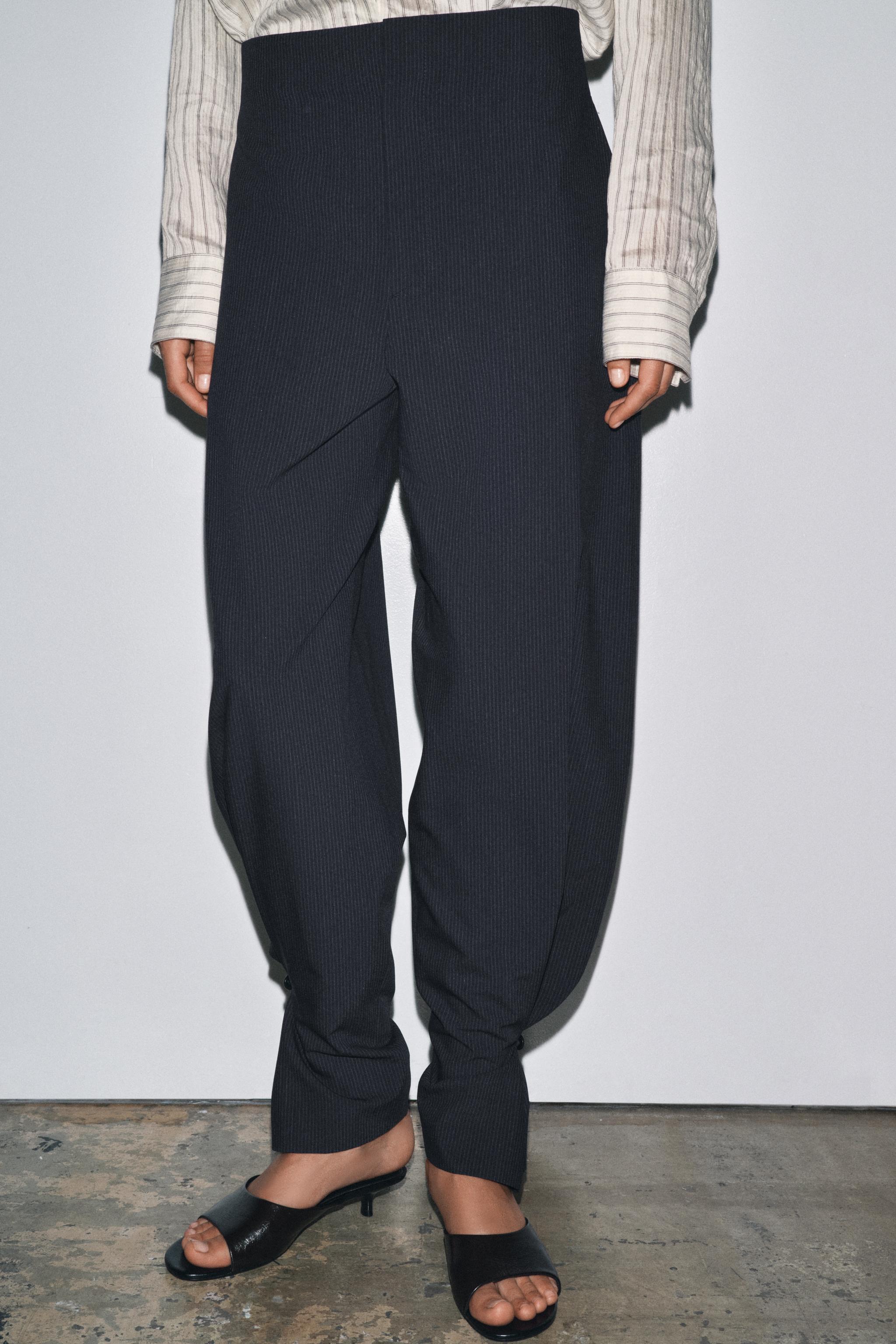 PANTALON BALLON À RAYURES TENNIS ZW COLLECTION
