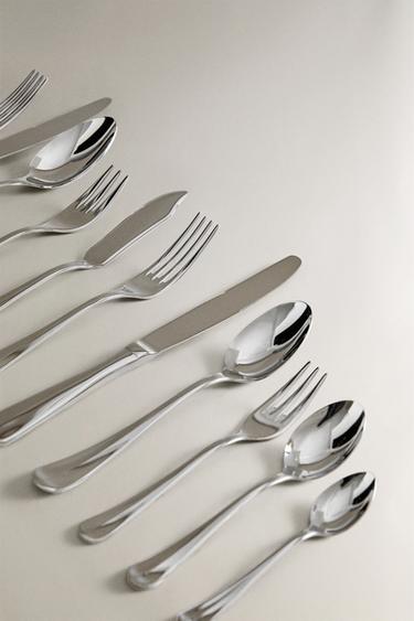 SILVER STEEL BRUNCH FORK - Steel by Zara - Image 2