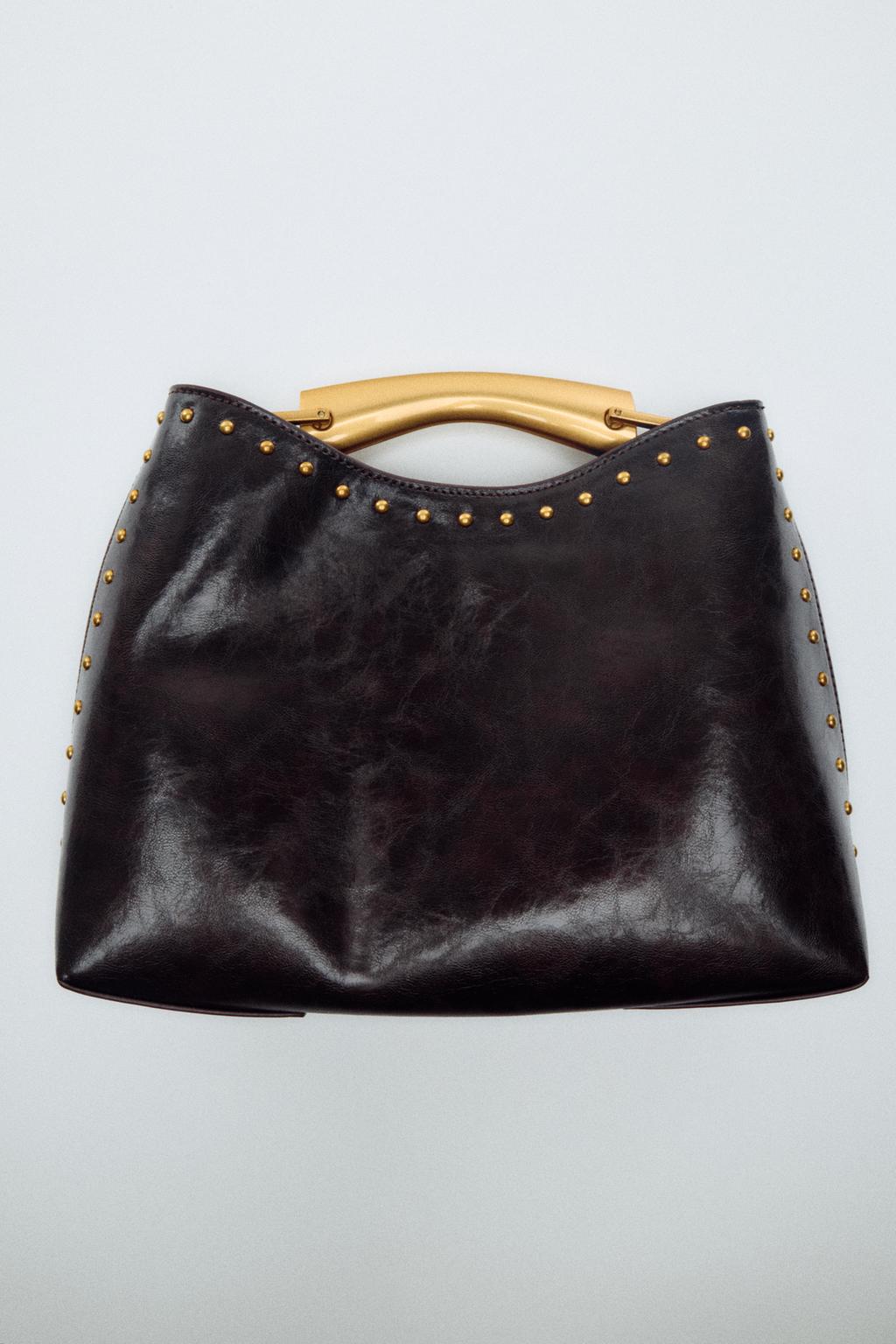 STUDDED HANDBAG