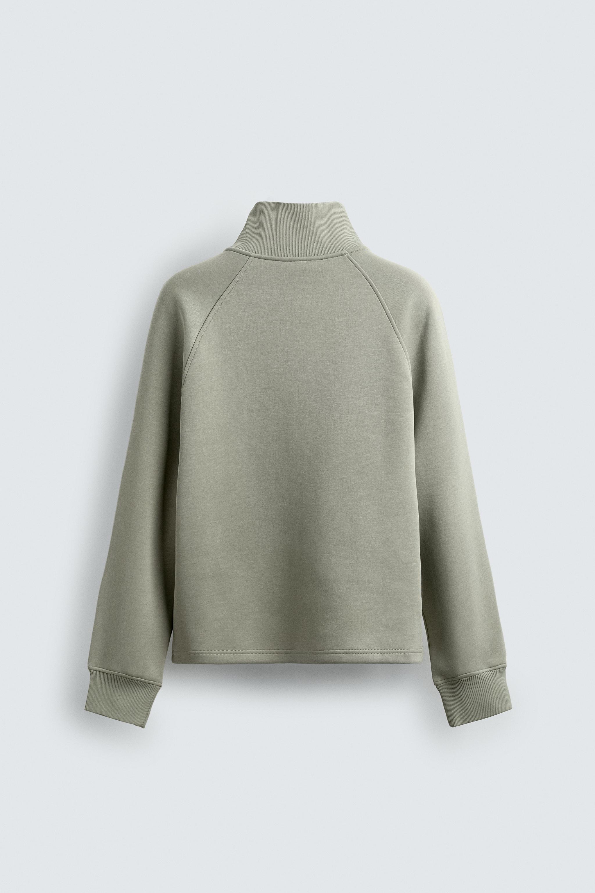SWEAT INTERLOCK ZIPPÉ
