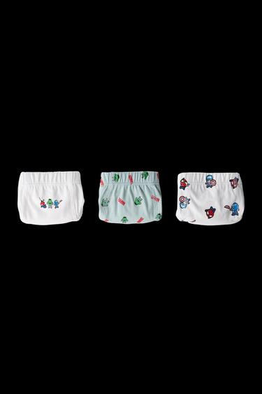 2-6 AÑOS/ PACK TRES SLIPS THE AVENGERS © MARVEL - Blanco de Zara - Imagen 0