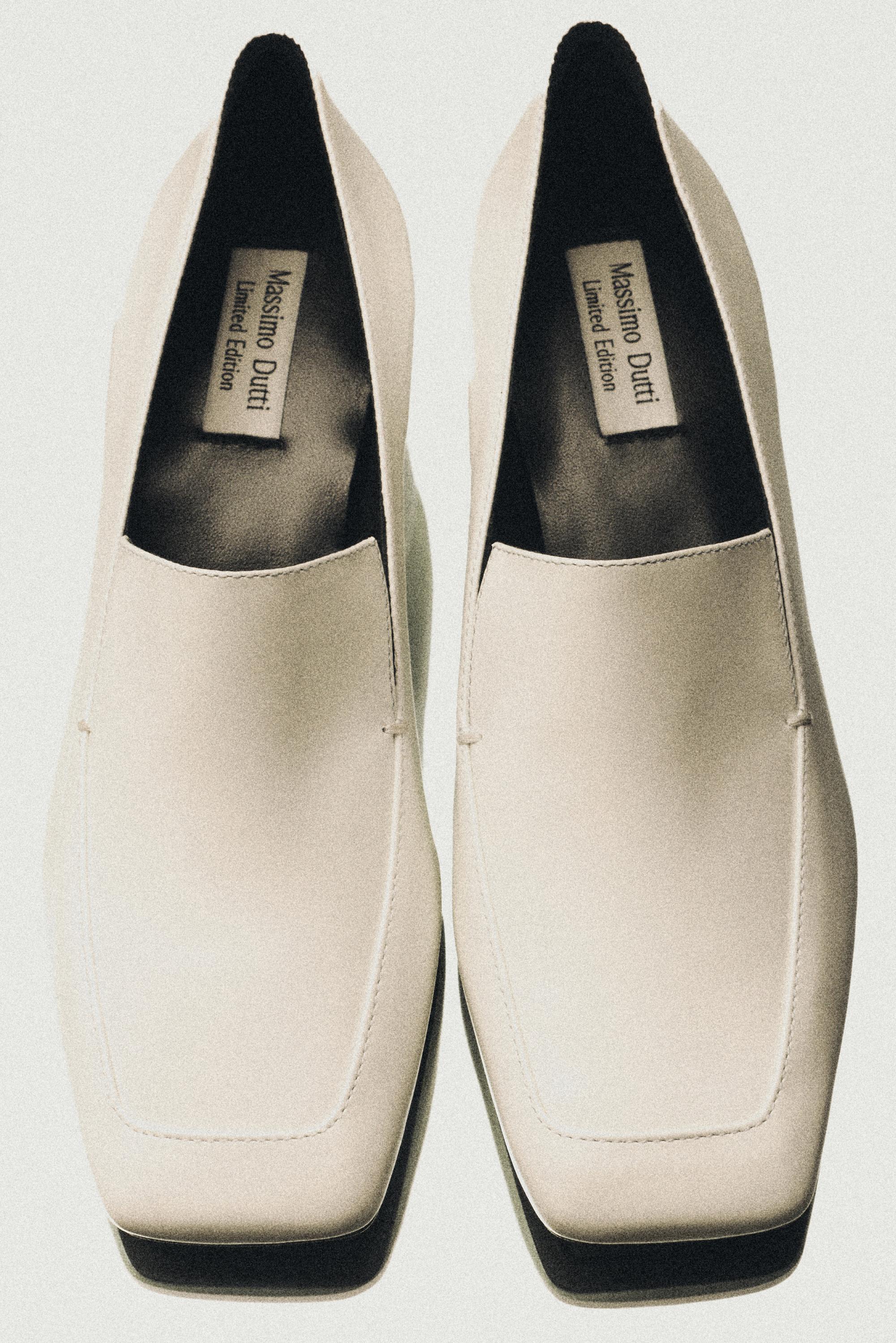 Leather heel loafers - LIMITED EDITION