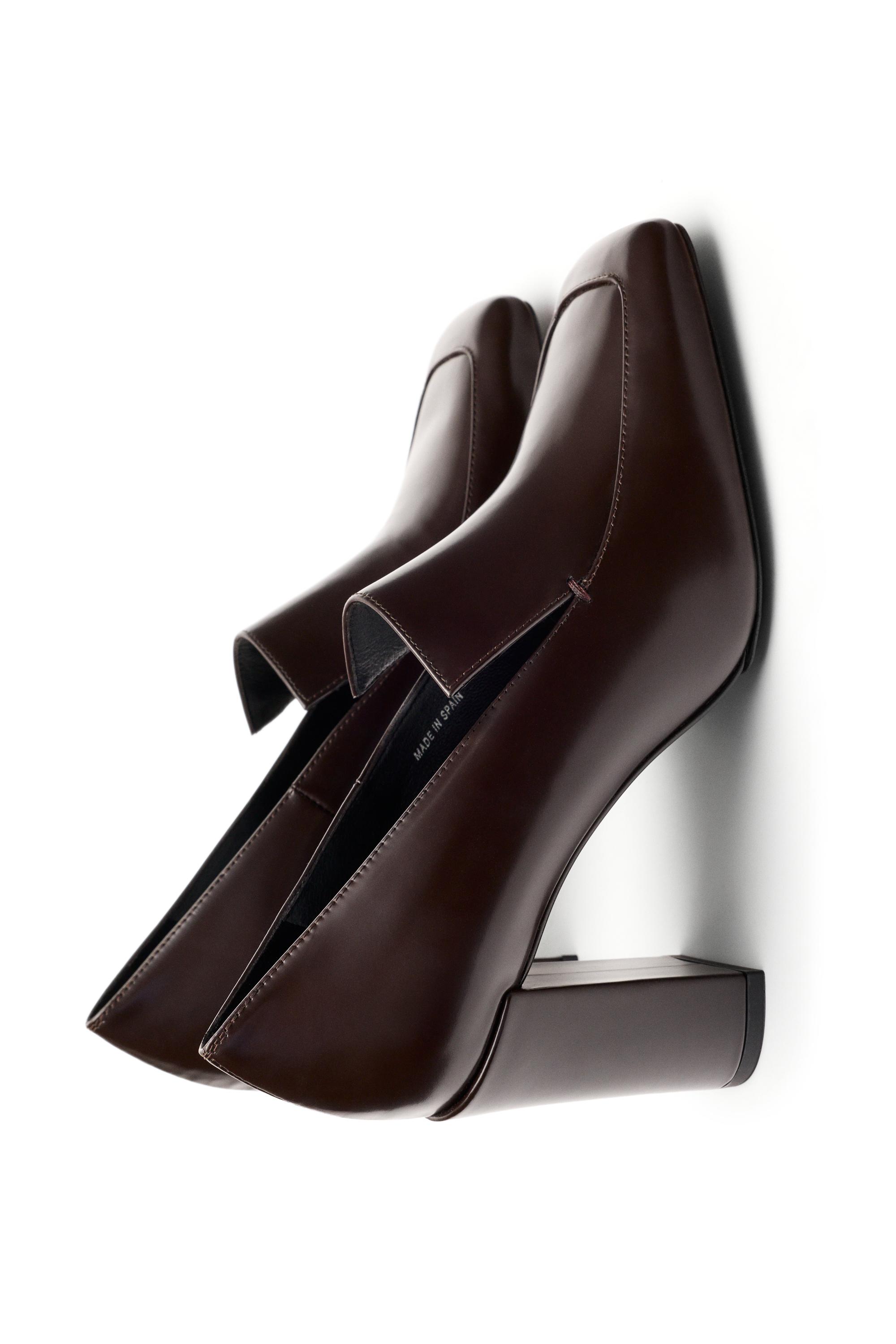 Leather heel loafer - LIMITED EDITION