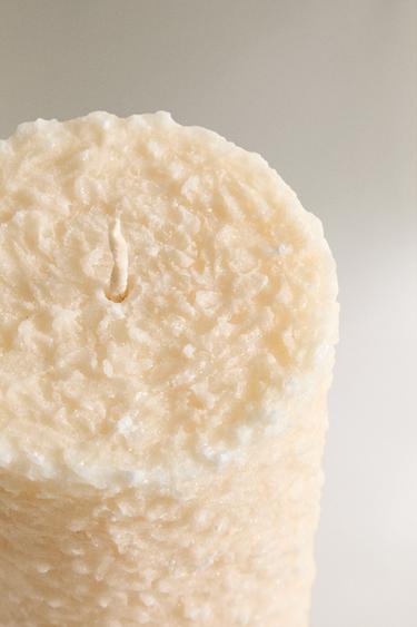 CYLINDRICAL CHRISTMAS CANDLE - White by Zara - Image 2