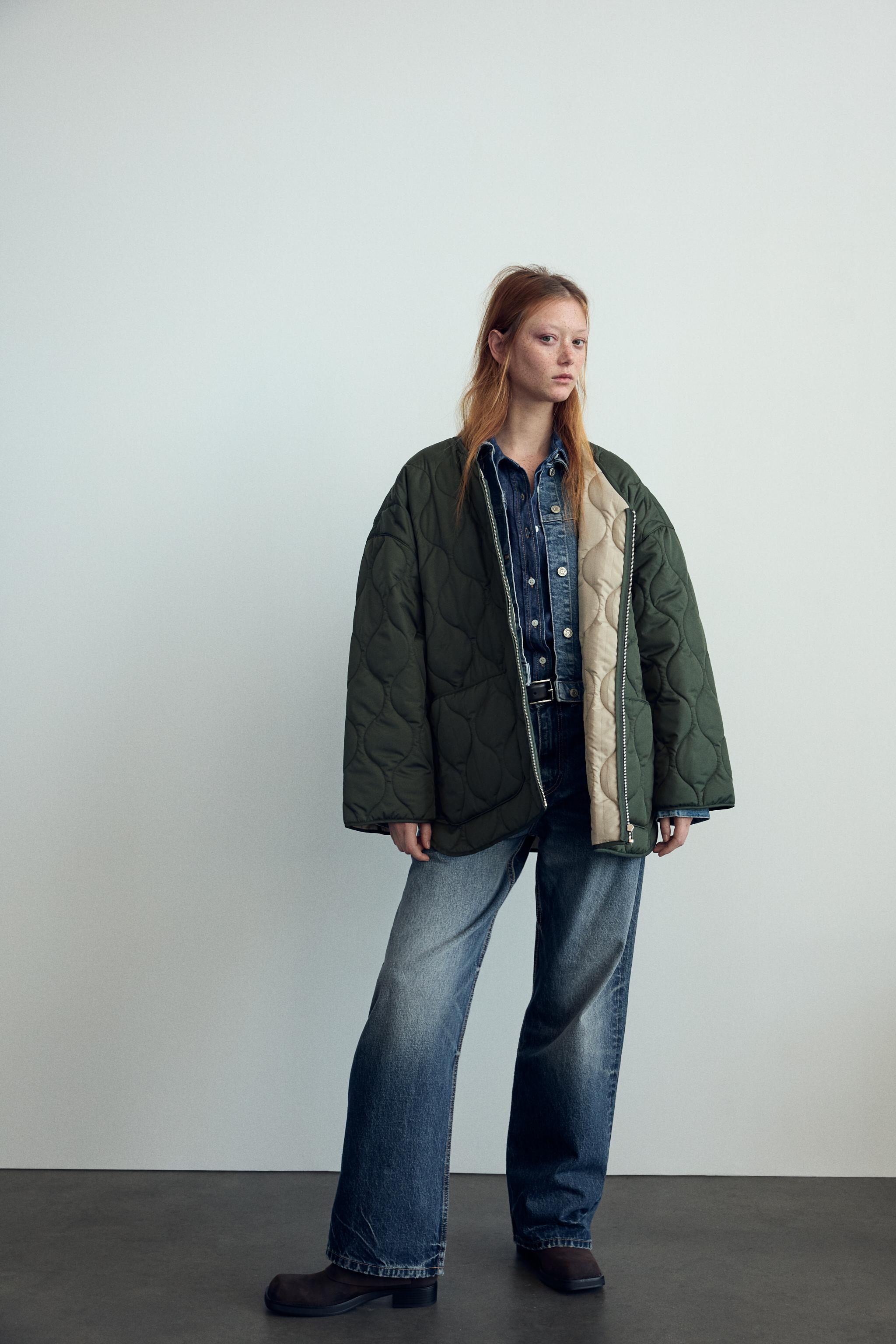 Veste oversize rembourrée zara sale